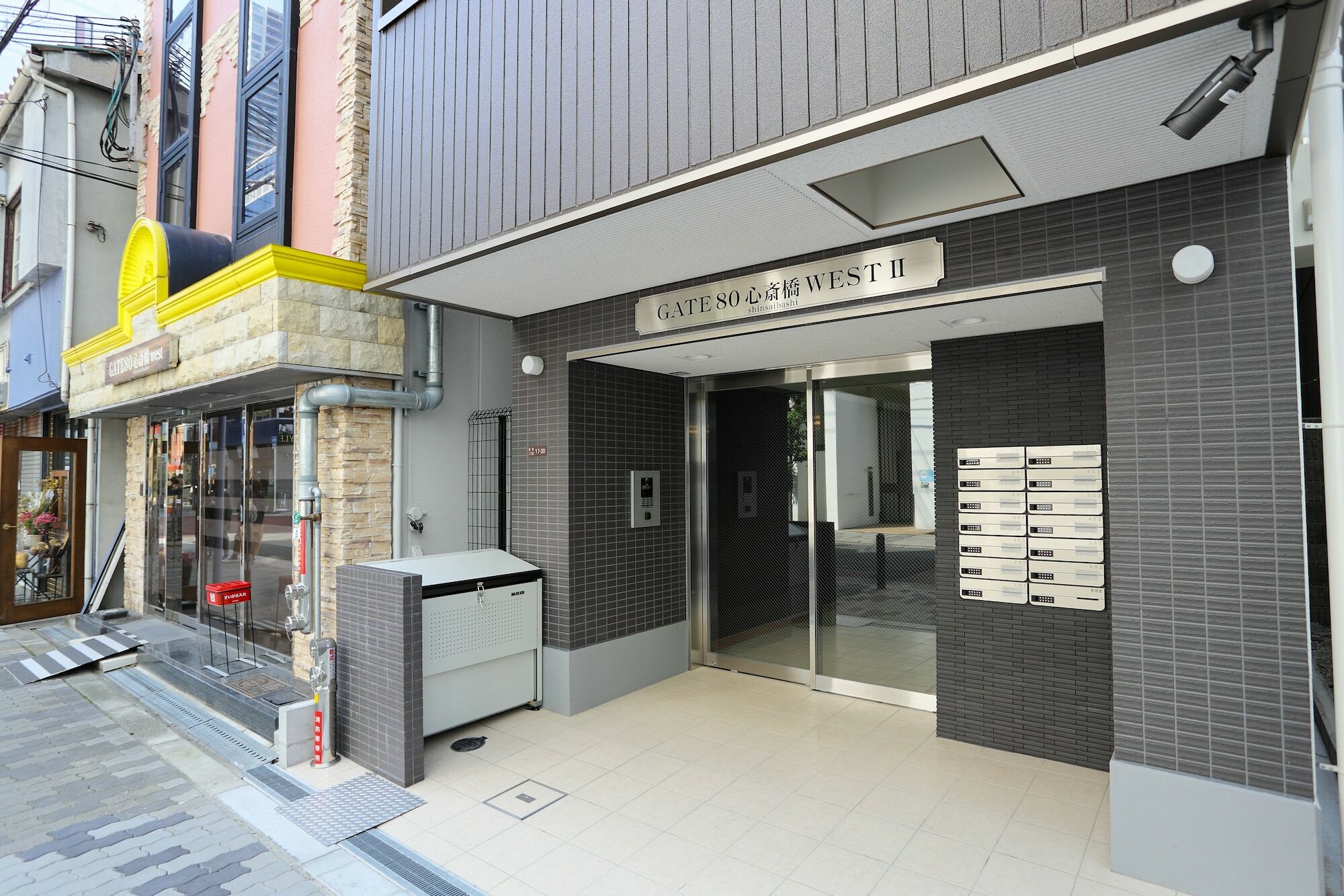 Gate80 Shinsaibashi West Ⅱ Leilighet Ōsaka Eksteriør bilde